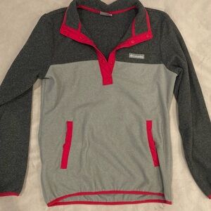 Columbia Gray and Pink Pullover